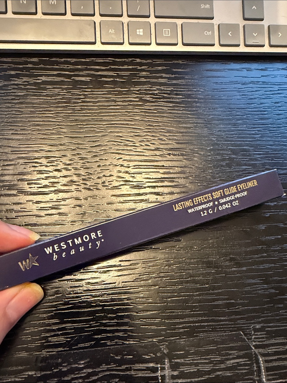 NIB Westmore Beauty Lasting Effects Soft Glide Eyeliner - ultra Black